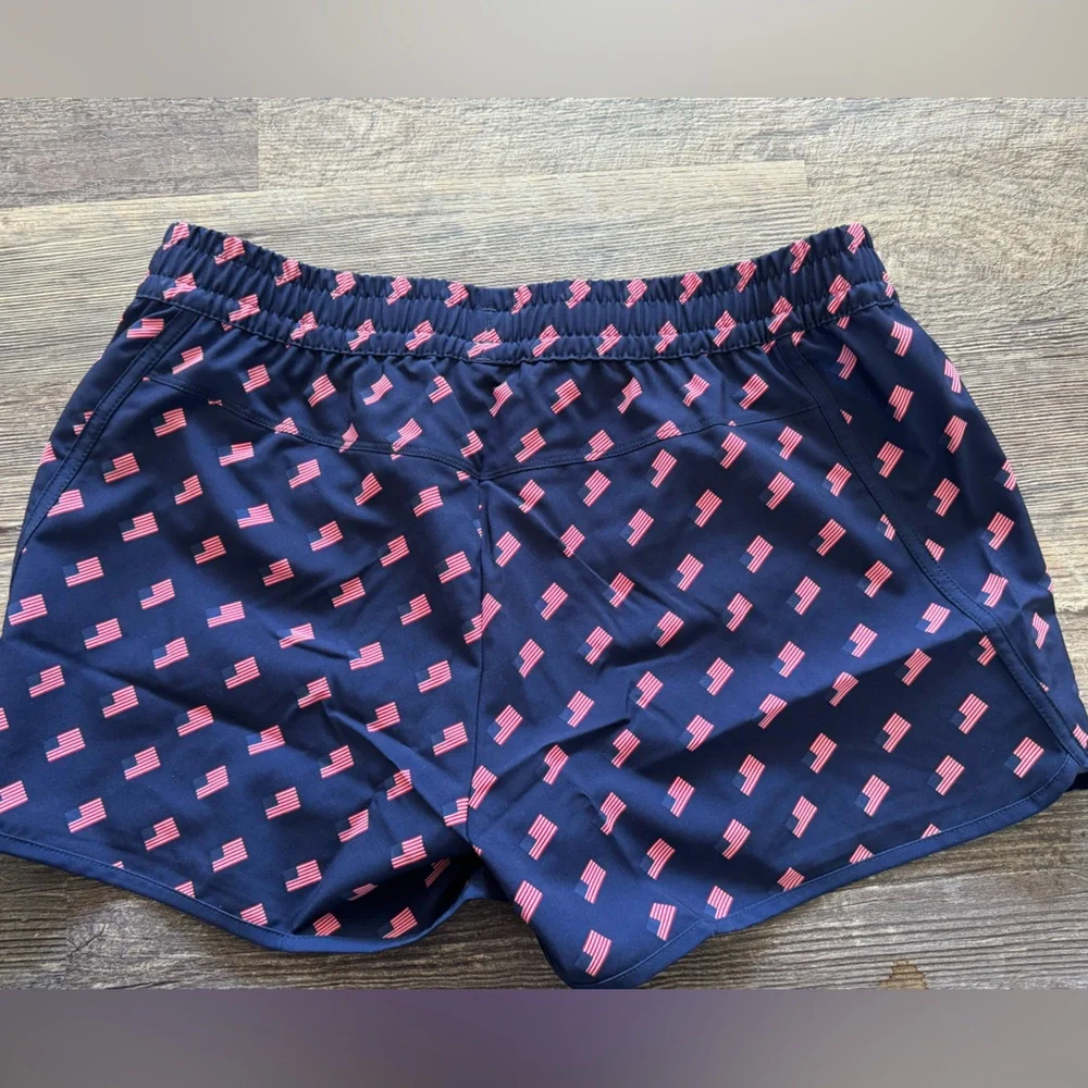 ARENA Women's Standard USA Swimming National Team Flag swim Shorts‎ Medium